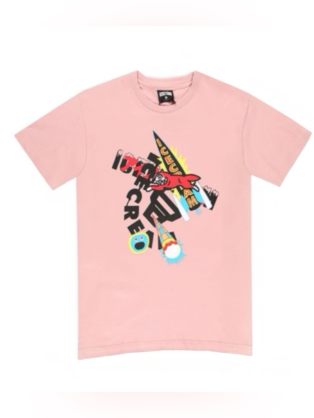 Icecream You Break You Buy Pink T-Shirt - Size Large